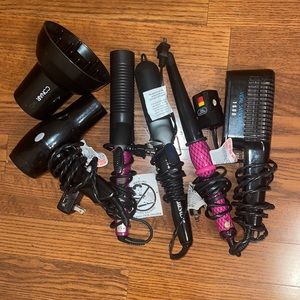 Hair tools (curling irons, blow dryers , wand)